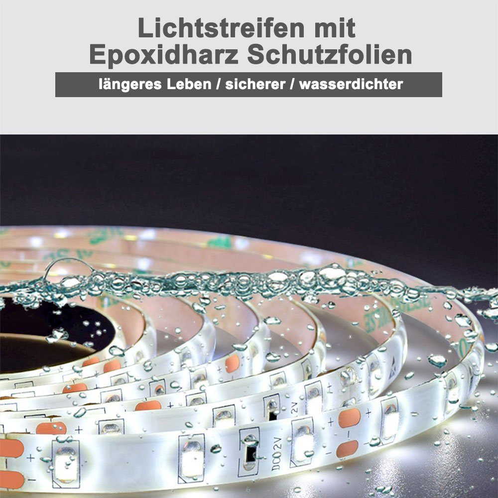 duschspa Badspiegel Badezimmerspiegel Rund Spiegel mit LED Beleuchtung, Φ 40/50/60/70/80/90/100 cm