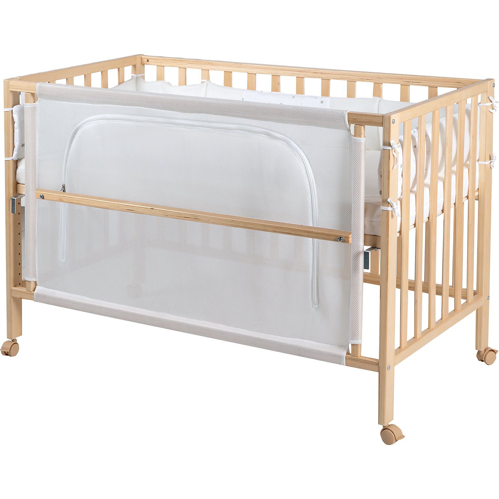 Berceau Suspendu Roba Safe Asleep® | 45x90cm | Matelas Inclus | Gris | Norme EN 1130