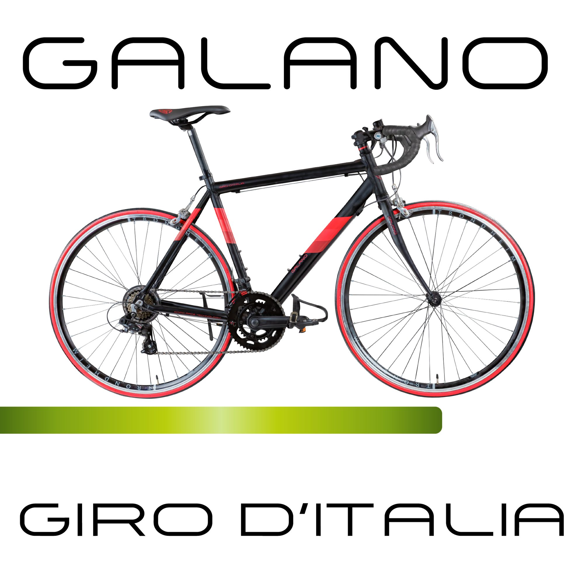 Galano Rennrad Giro D'Italia, 14 Gang, Kettenschaltung, Rennrad für Damen und Herren 155 - 195 cm Fahrrad Road Bike Fitnessrad