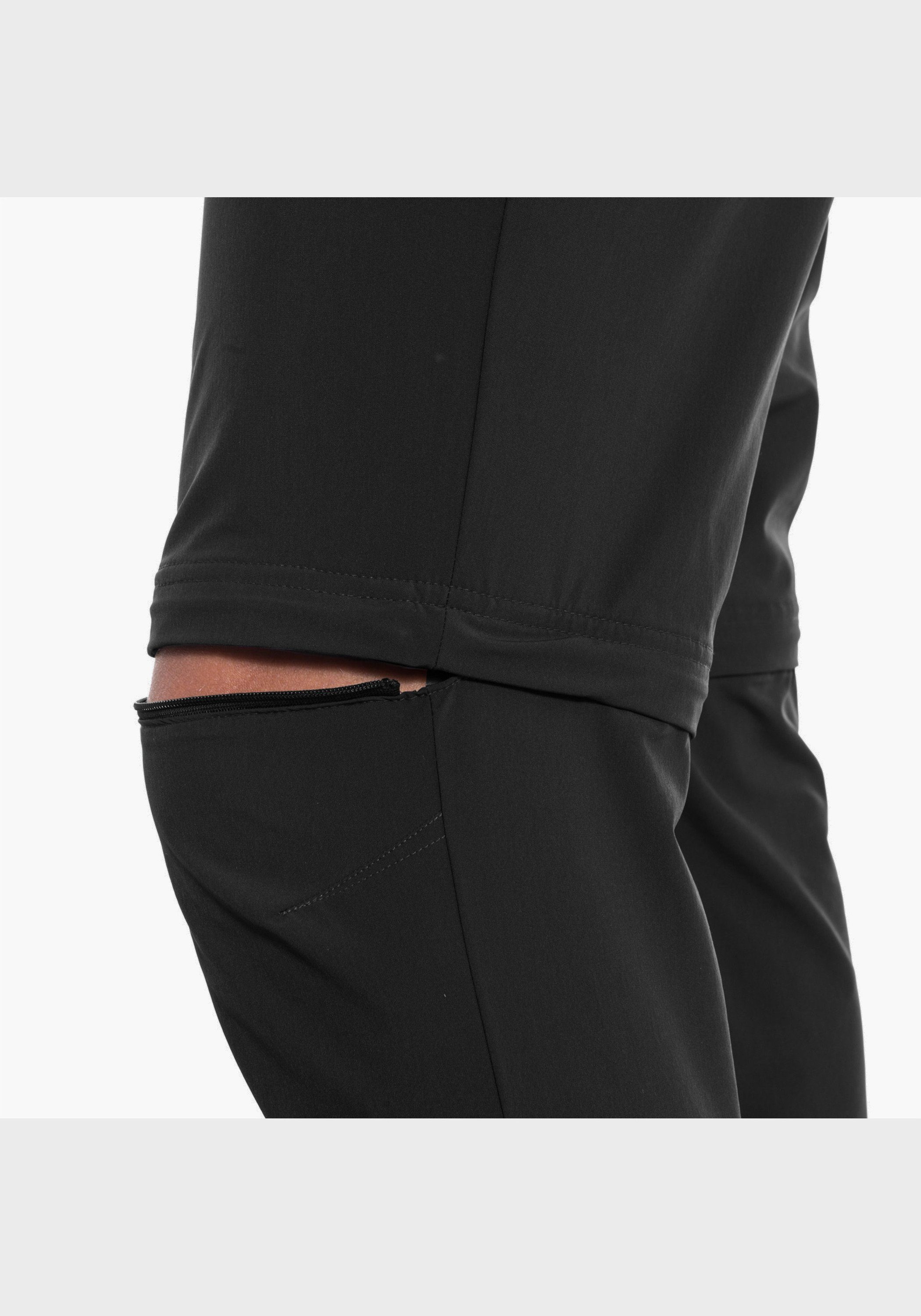 Schöffel Zip-away-Hose Pants Folkstone Zip grau Off