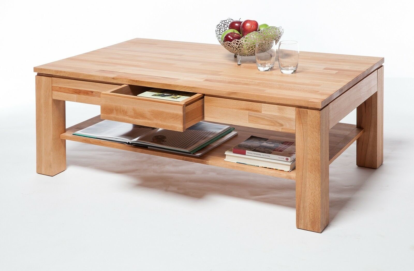 ELFO Wohnzimmertisch Couchtisch Kernbuche Tisch Massiv günstig online kaufen
