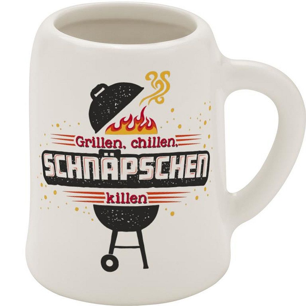 Sheepworld Schnapsglas Schnapskrug Schnapsglas Stamper Keramik Sheepworld GRILL 73845, Material: Keramik