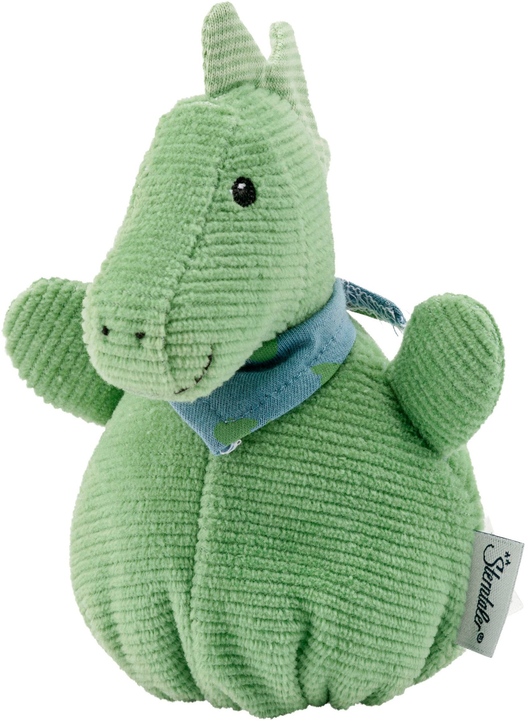 Sterntaler® Greifspielzeug Knuddelsäckchen Dino Rexi, mit Rassel