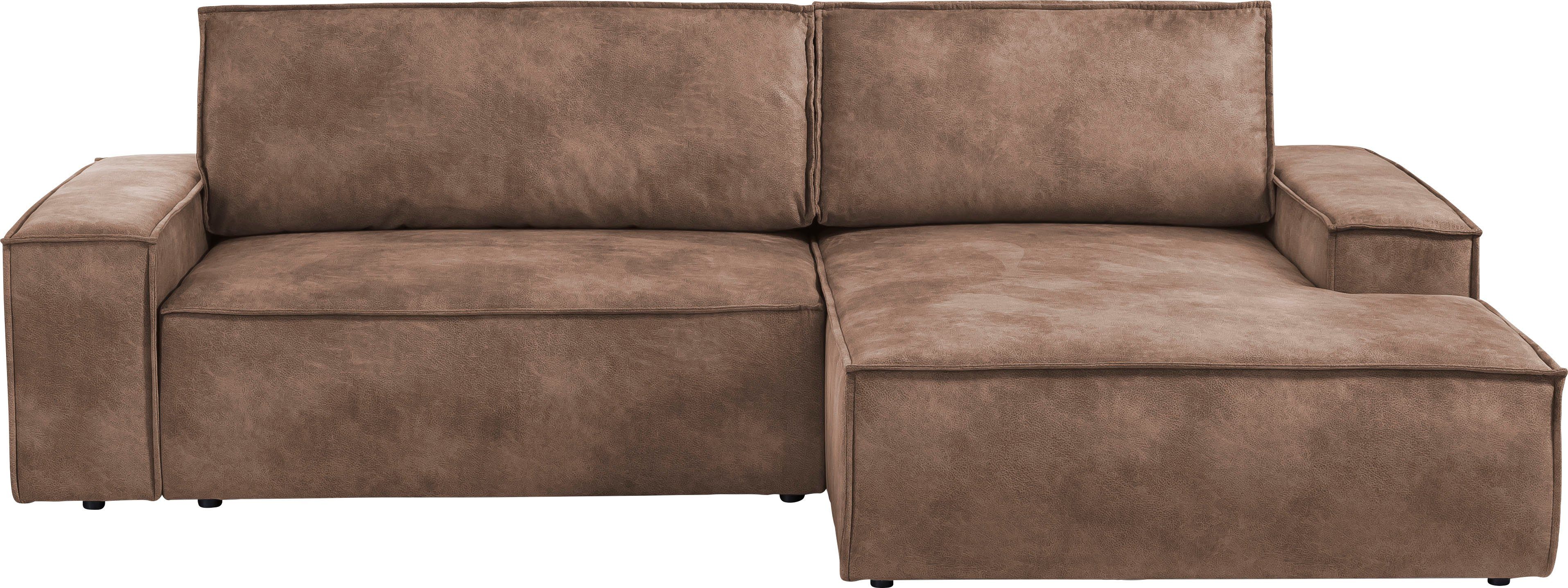 Home affaire Ecksofa SHERWOOD Schlafsofa 267 günstig online kaufen