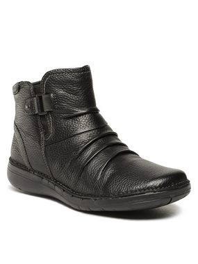 Clarks Stiefeletten Un Loop Top 261686734 Black Leather Stiefelette