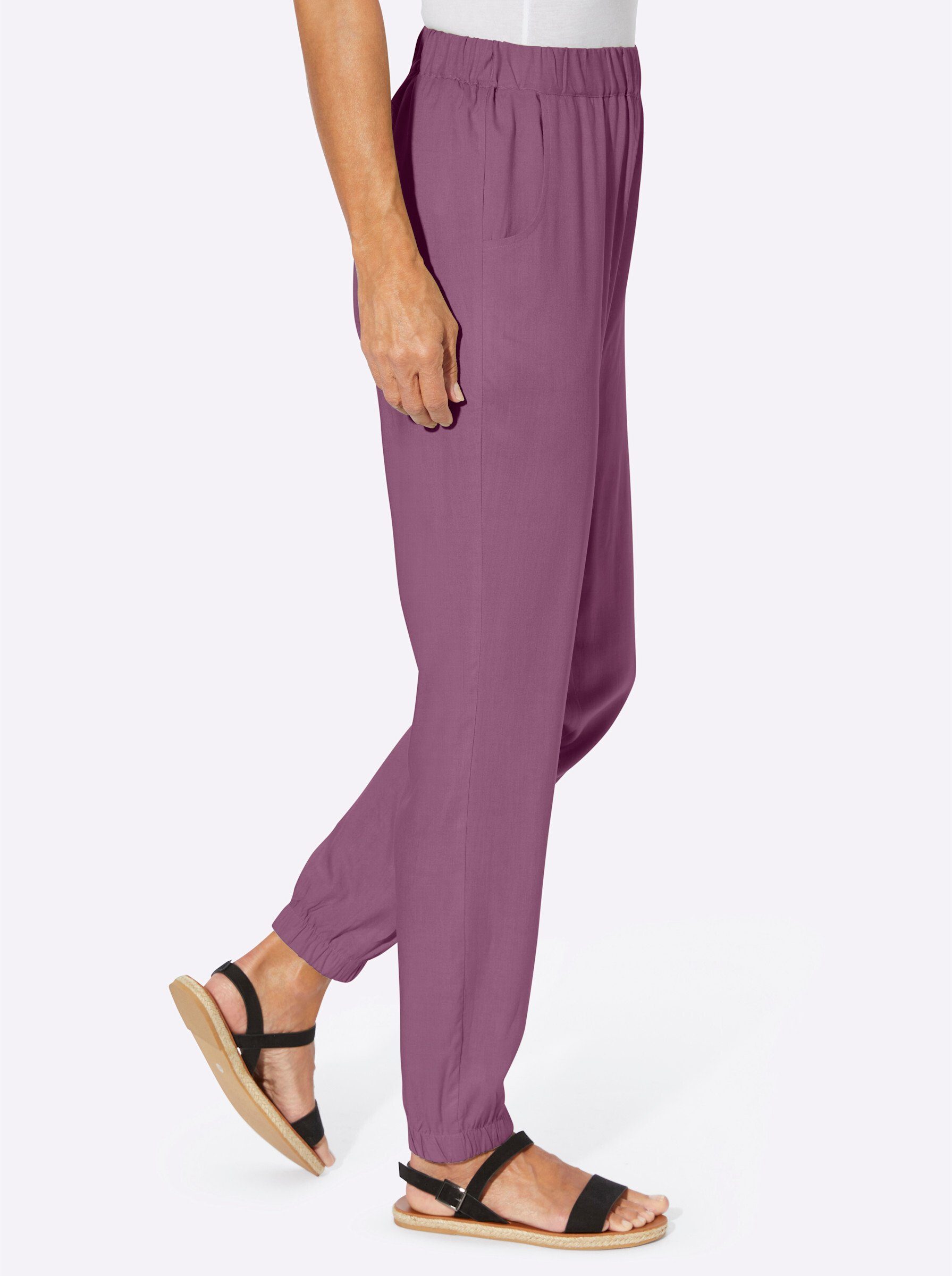 Sieh an! Jerseyhose Haremshose Innenbeinlänge ca. günstig online kaufen