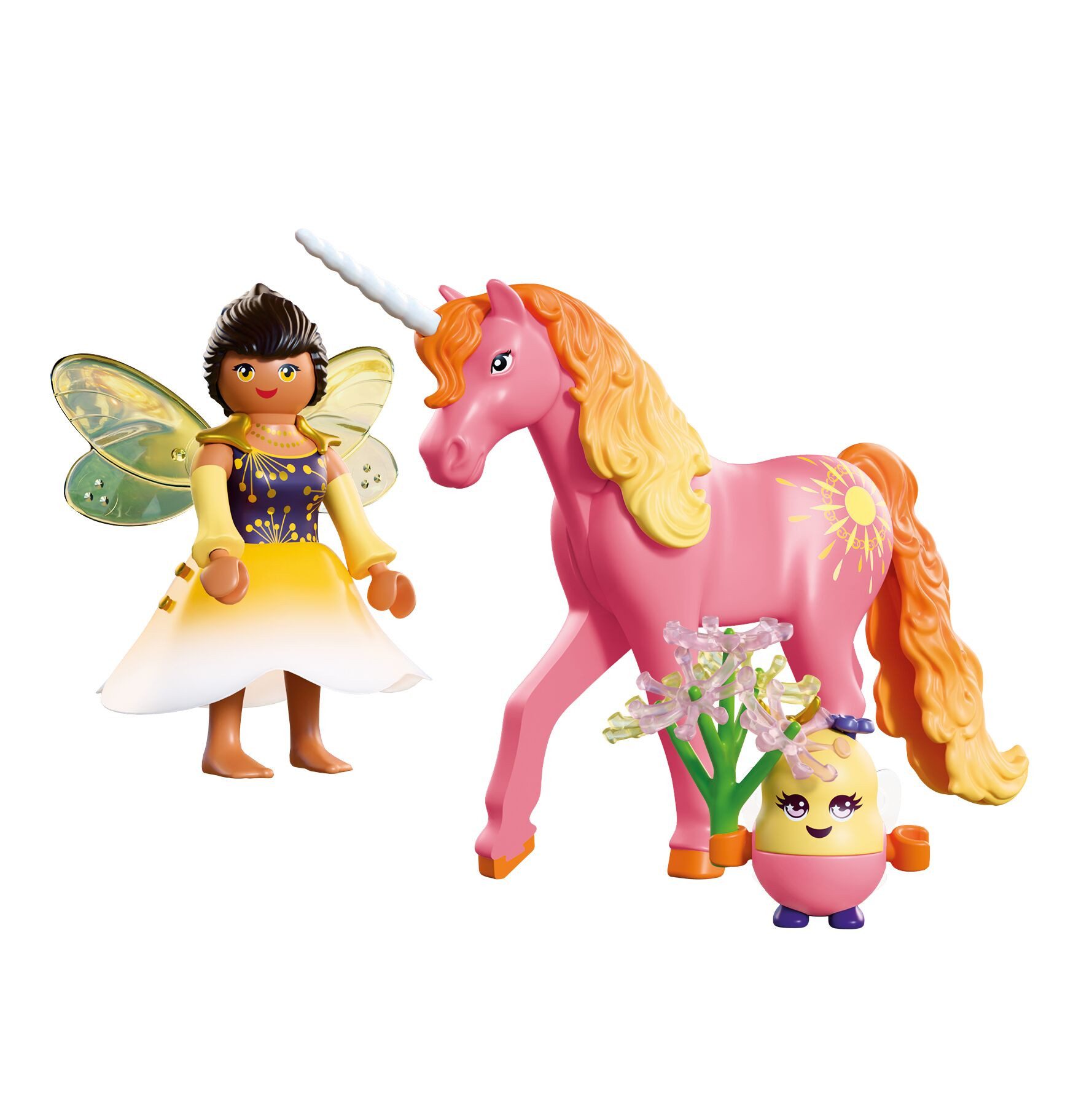 Playmobil® Sammeleinhorn Morgentau mit Fee (72218), Fantasy & Magic Konstruktions-Spielset, (24 St) – Bild 2 von 3