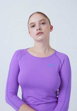 SPORTKIND Funktionsshirt Tennis 3/4 Longsleeve Shirt Mädchen & Damen lila