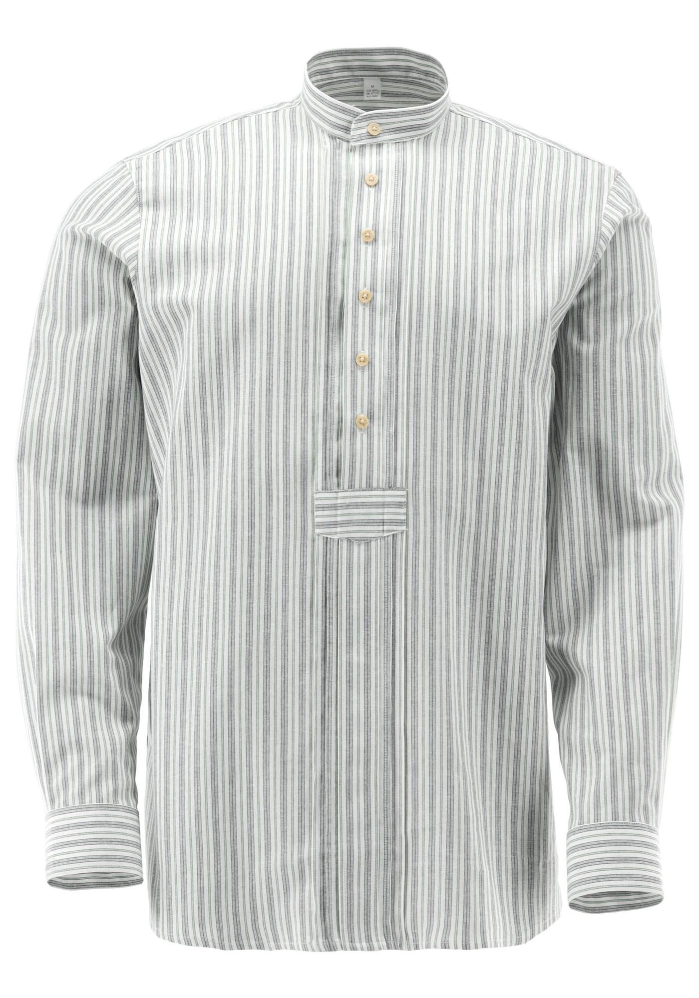 OS Trachten Trachtenhemd Esoko Regular Fit, Stehkragen, 1/1-Arm, Schlupffor günstig online kaufen