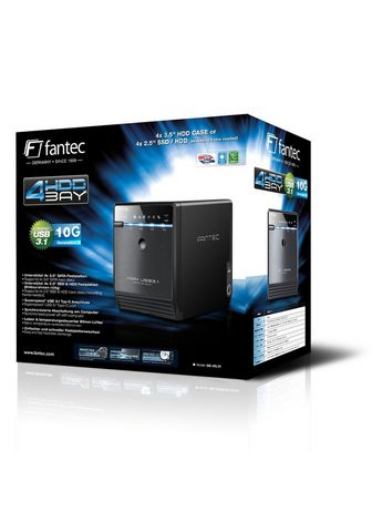 FANTEC QB-35U31 HDD Gehäuse »4x 3....