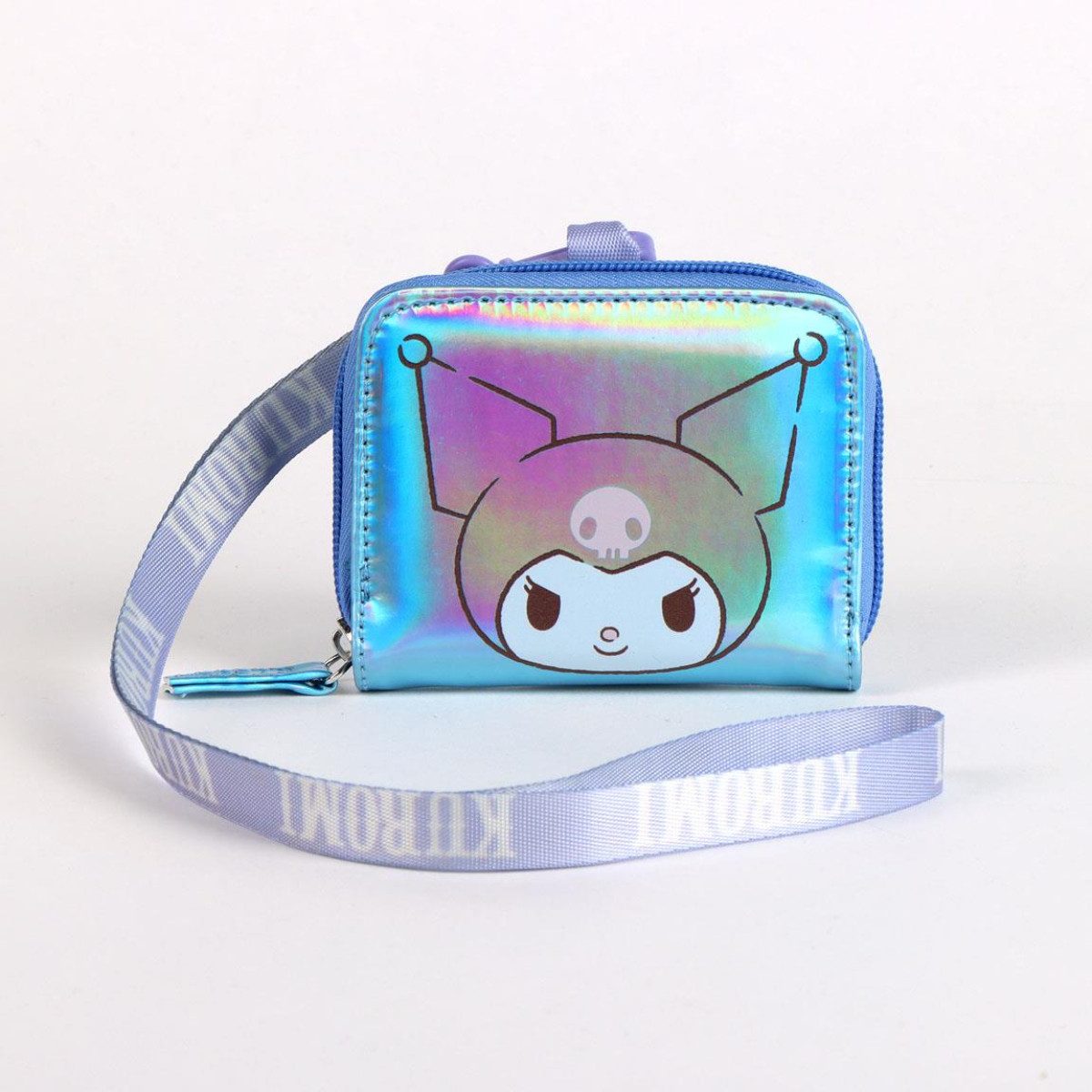 Cerda Geldbörse Hello Kitty Kuromi Iridescent Geldbörse schimmernde Kinderbörse
