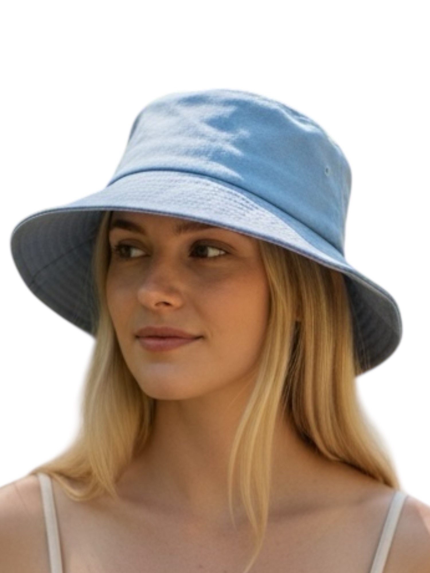 Taschen4life Sonnenhut Modischer Sommer Leinen Hut Bucket Hat, Größenverste günstig online kaufen
