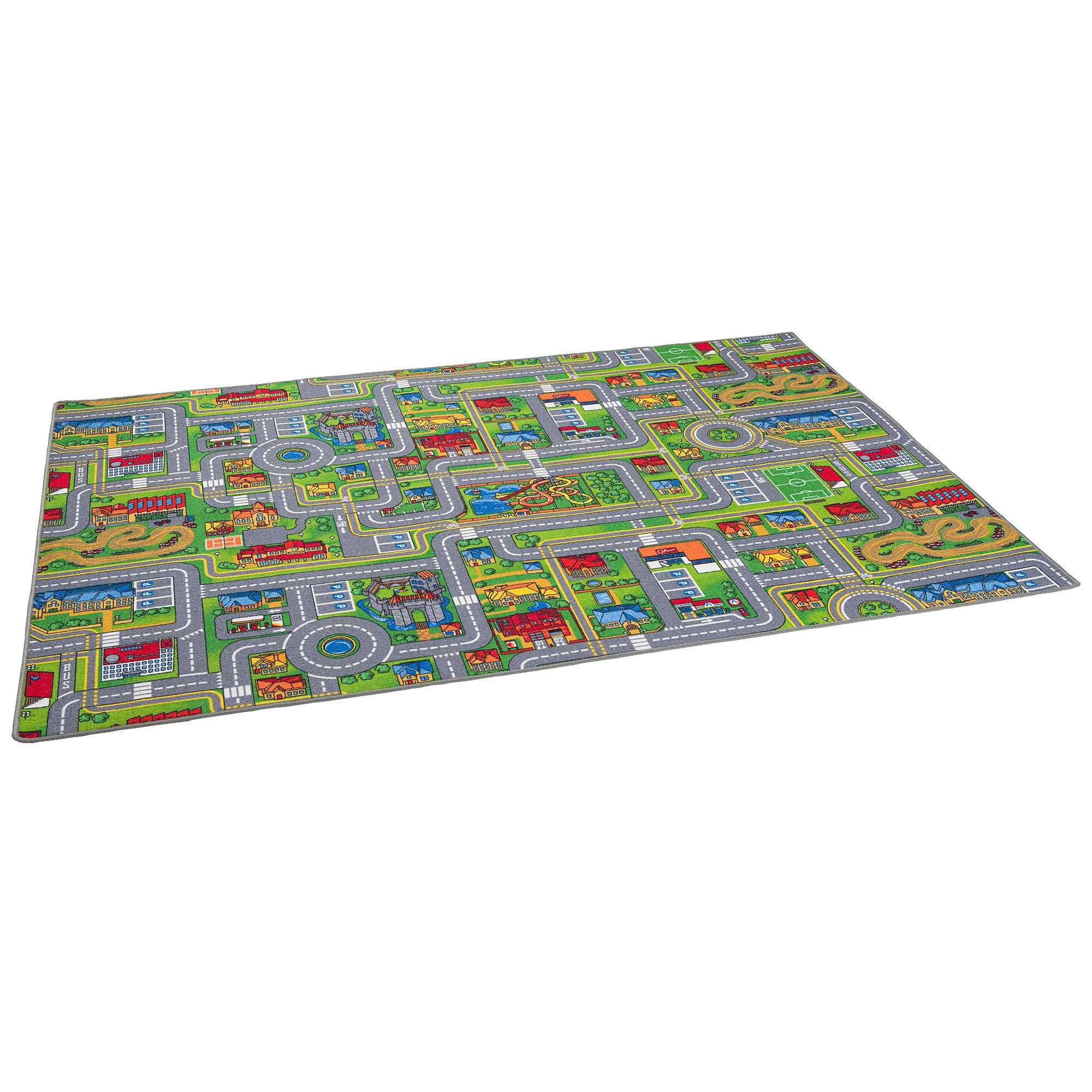 Snapstyle Kinderteppich Kinder Spiel Teppich Abenteuerland Bunt, Rechteckig, Höhe: 4 mm – Bild 5 von 5