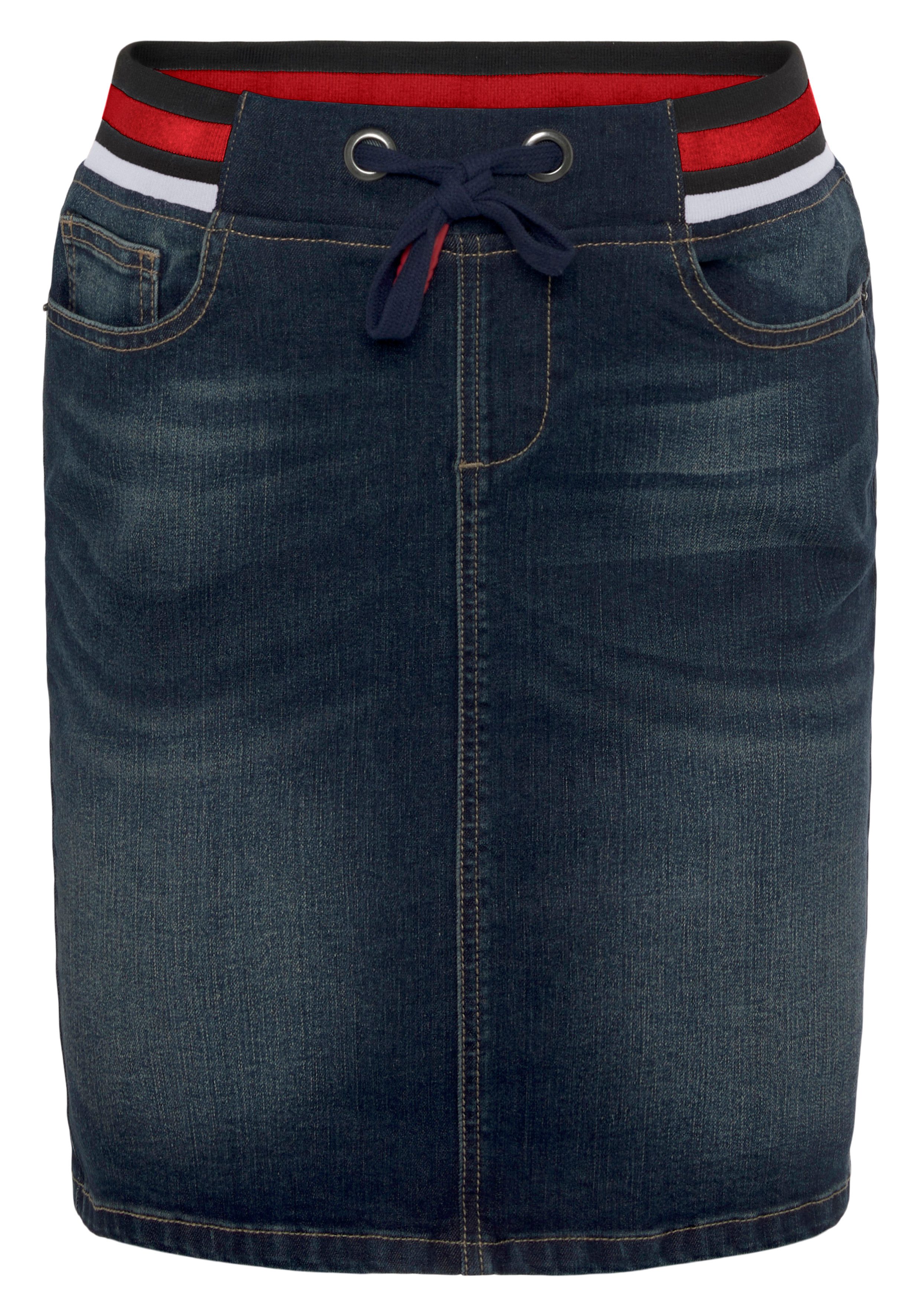 H.I.S Jeansrock cleoHS elastischer Bund