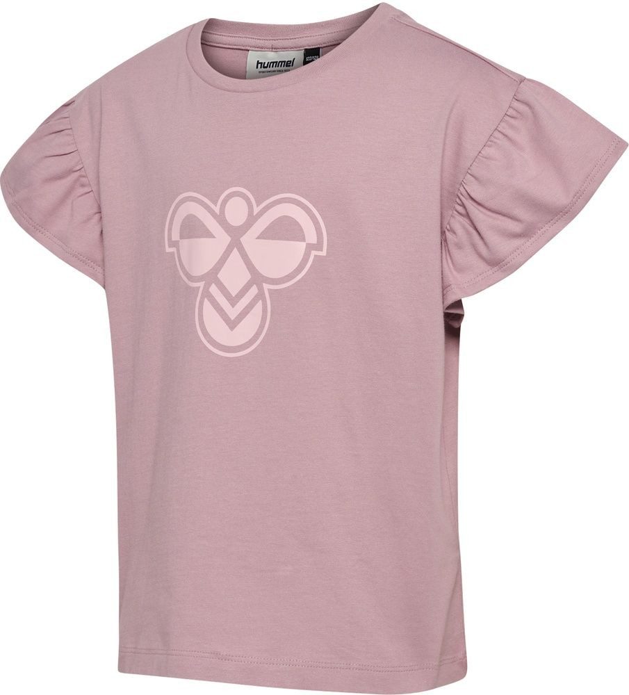 hummel T-Shirt Hmljr Ruffle T-Shirt SS Big Bee