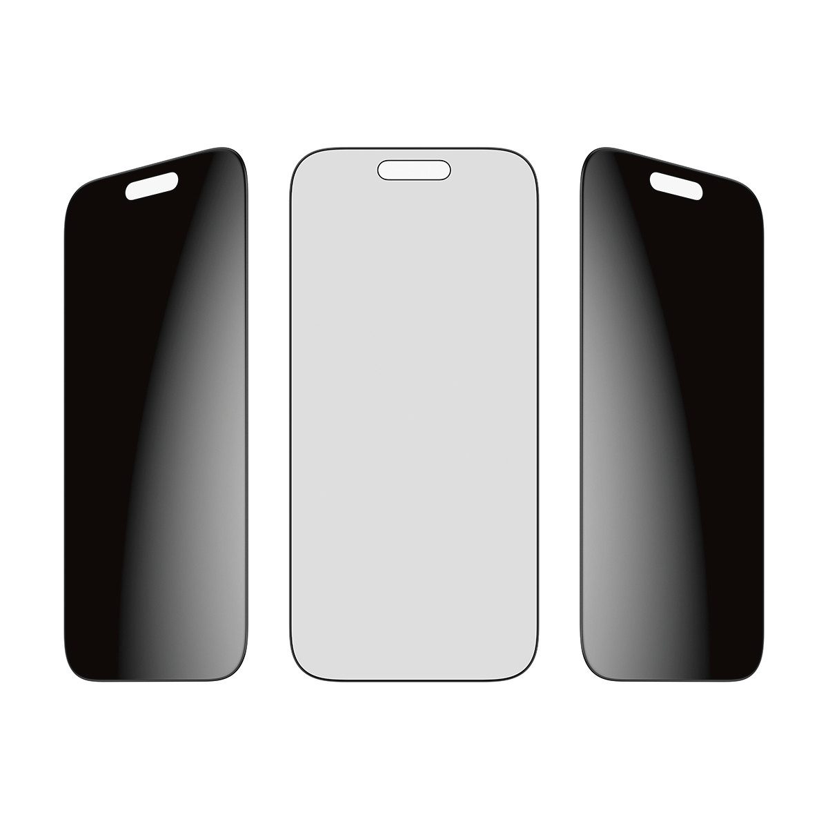 CARE by PanzerGlass Displayschutzglas 2-Way Privacy Ultra-Wide Fit Screen Protector für Apple iPhone 17 Pro, Displayschutzfolie, Schutzfolie, Bildschirmschutz, kratz- & stoßfest
