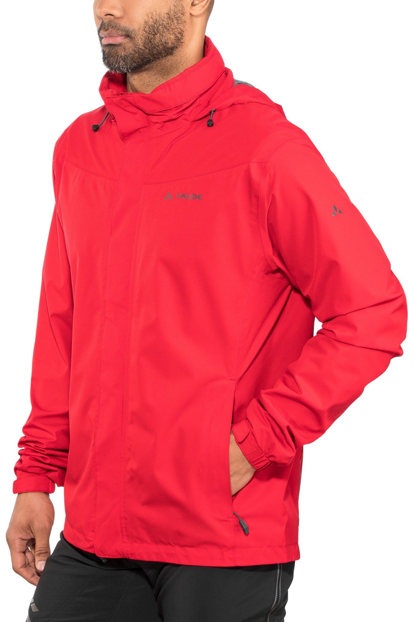 VAUDE Regenjacke »Escape Bike Light Jacket Men«, weitenregulierbare