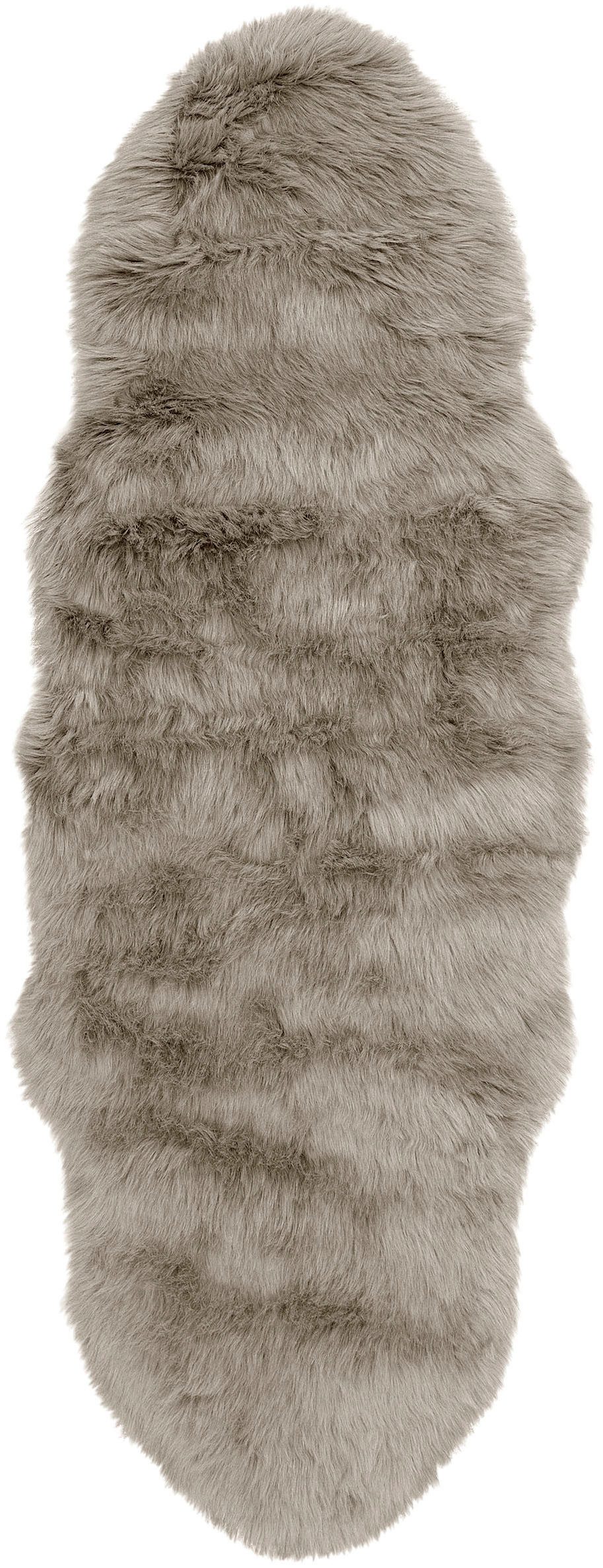 my home Hochflor-Teppich Valeria Fellteppich kuschelig, fellförmig, Höhe: 60 mm, Kunstfell, Fellform, weiche Teppiche, Schlafzimmer, Wohnzimmer. Reduzierter Preis € 31,28. Unverbindliche Preisempfehlung € 93,99