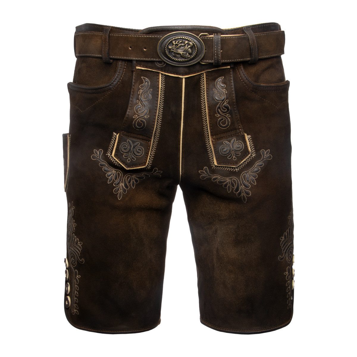 Maddox Trachtenlederhose Rolli Herren (1-tlg) Trachtenlederhose, günstig online kaufen