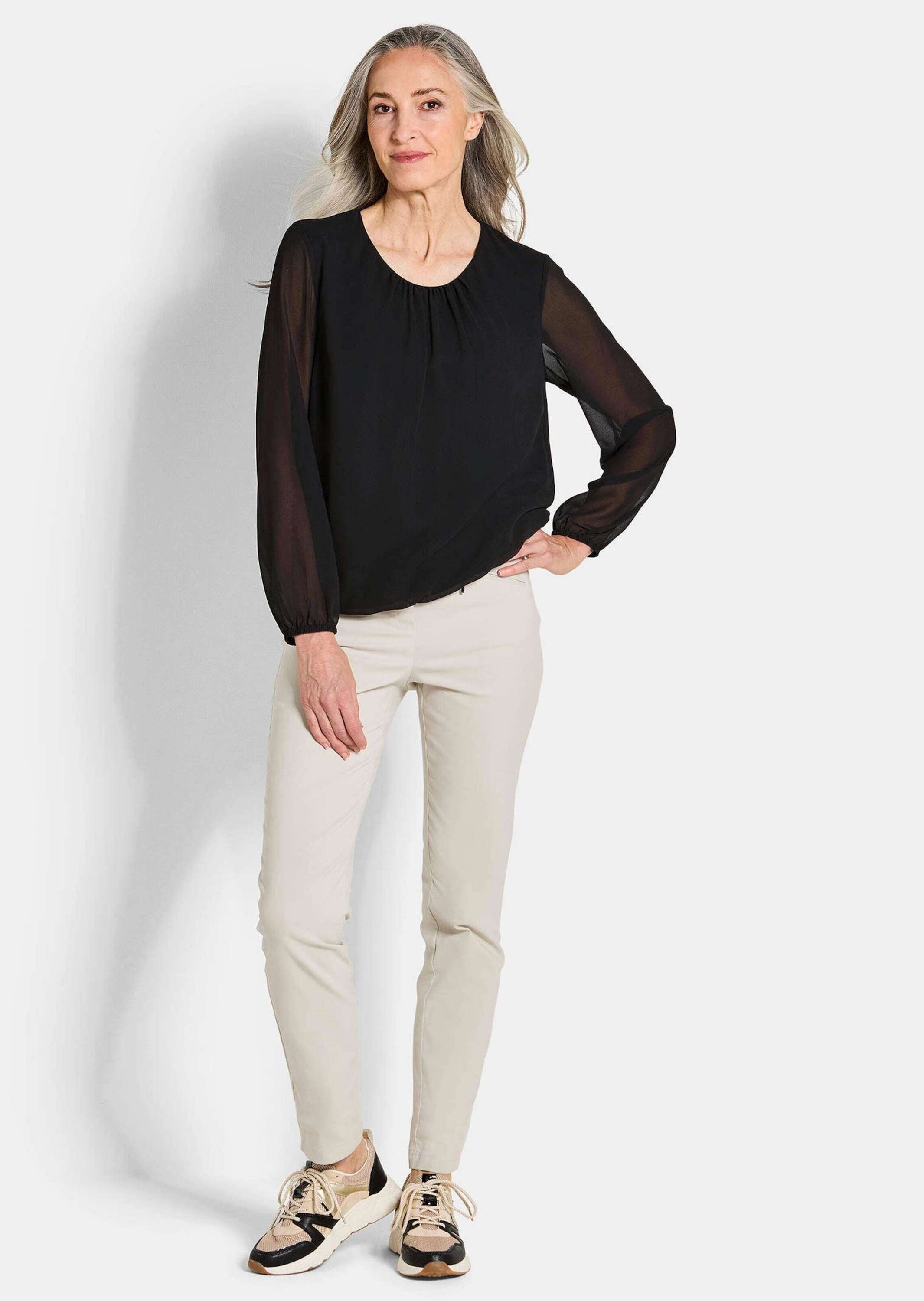 GOLDNER Klassische Bluse Elegante Bluse aus günstig online kaufen