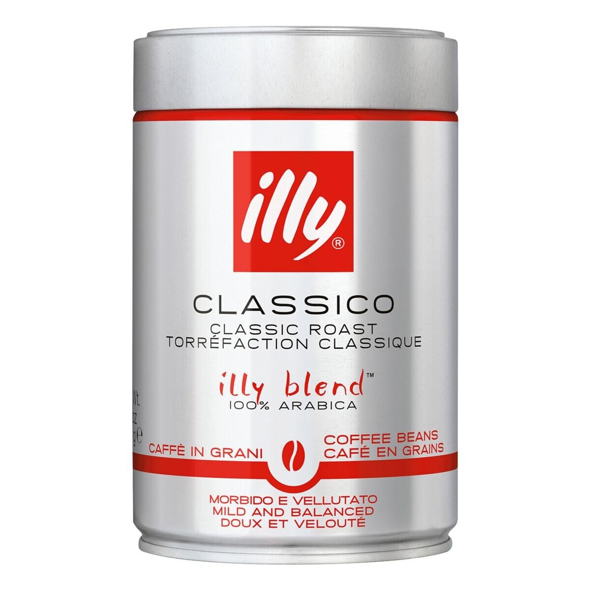 Illy Kaffee Espresso, 250 g/Dose, ganze Bohnen