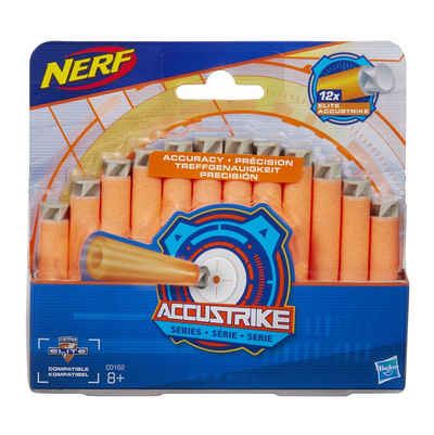 Hasbro Blaster Nachfüllpack 12 AccuStrike Darts, Besonders präzise durch das spezielle Dartkopf-Design: 12 AccuStrike