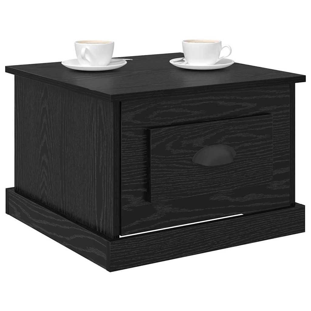vidaXL Couchtisch Couchtisch Schwarz Eichen-Optik 50 günstig online kaufen