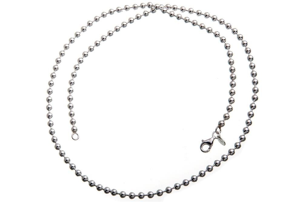 Silberkettenstore Silberkette Kugelkette 4mm - echt 925 Silber, Länge wählb günstig online kaufen