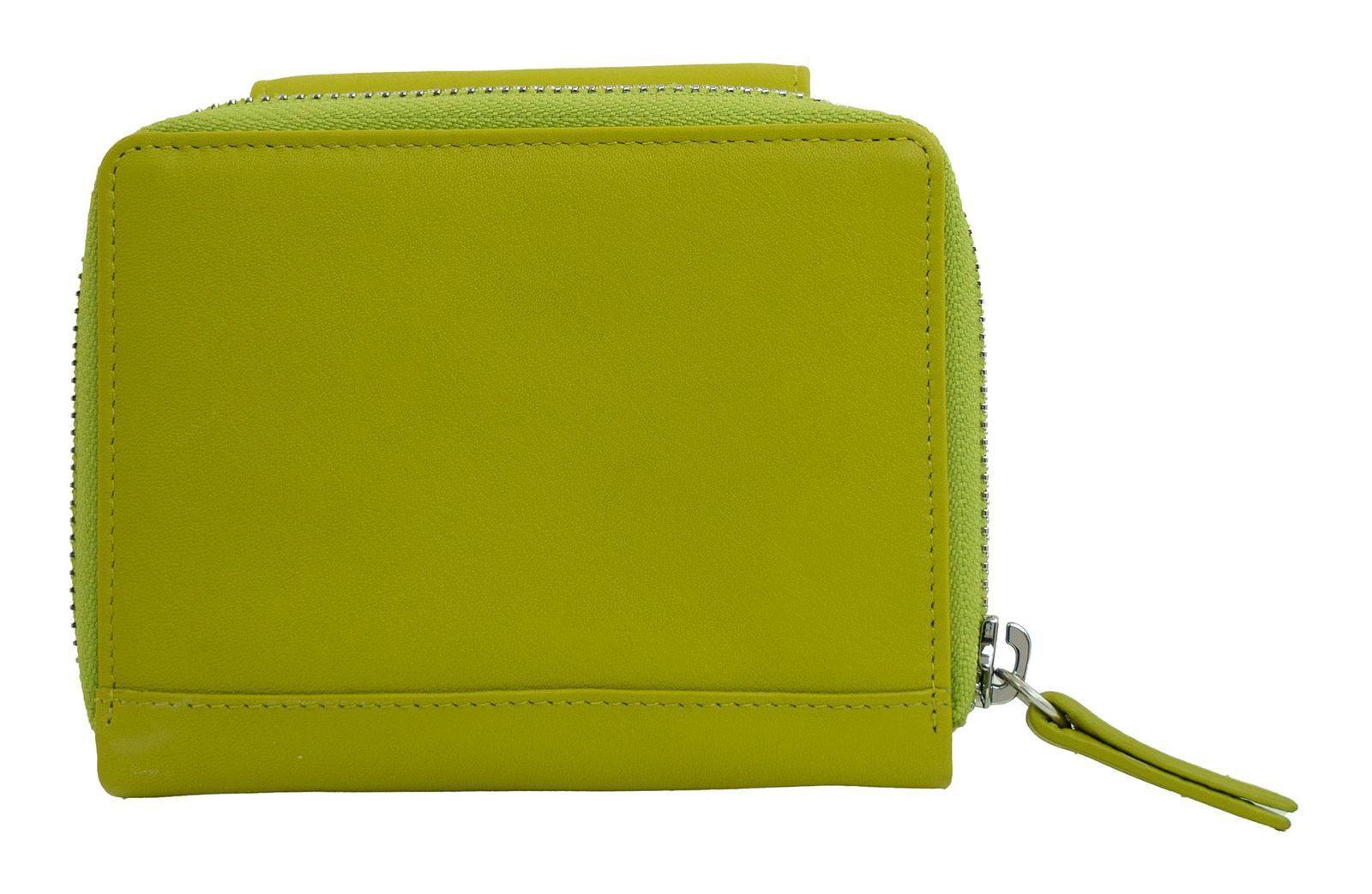 Braun Büffel Geldbörse Zip Wallet, mit RFID-Blocker Schutz