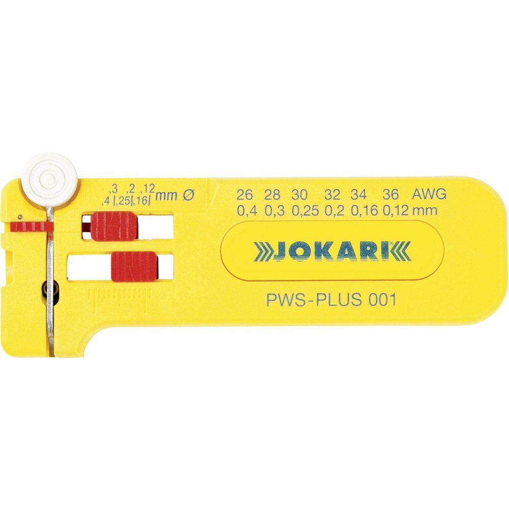 Jokari Kabelmesser Jokari 40024 PWS-PLUS 001 Drahtabisolierer Geeignet für PVC-Drähte 0.