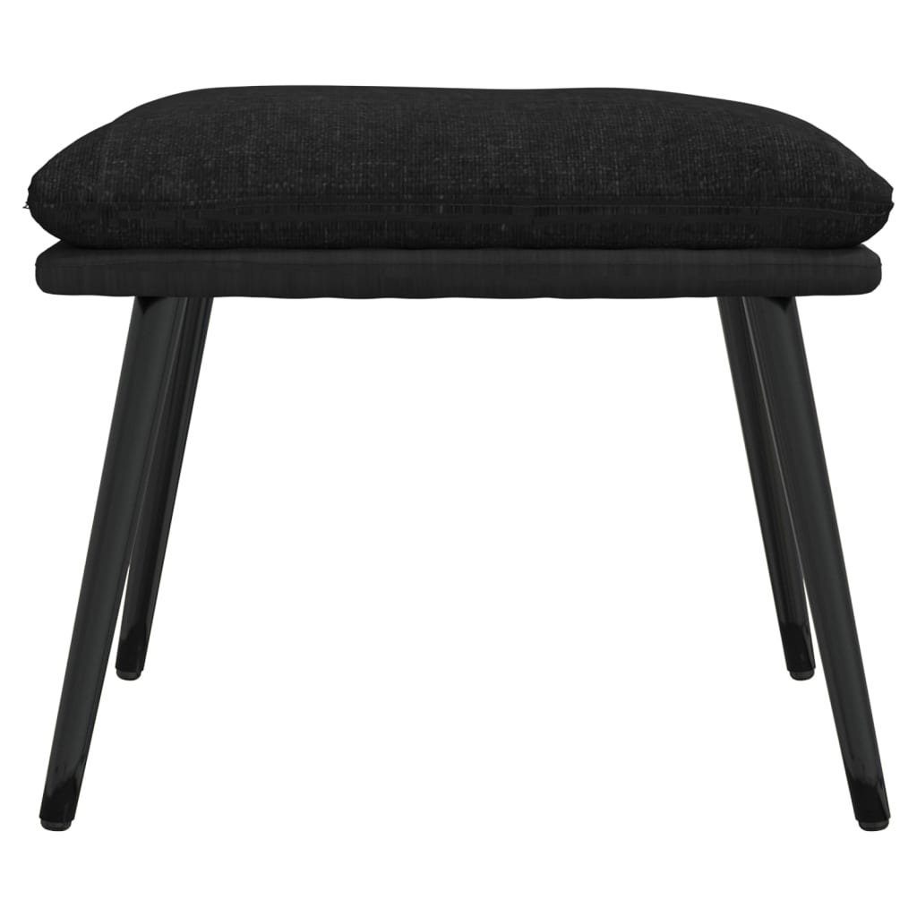 vidaXL Polsterhocker Fußhocker Schwarz 45x29,5x35 cm günstig online kaufen