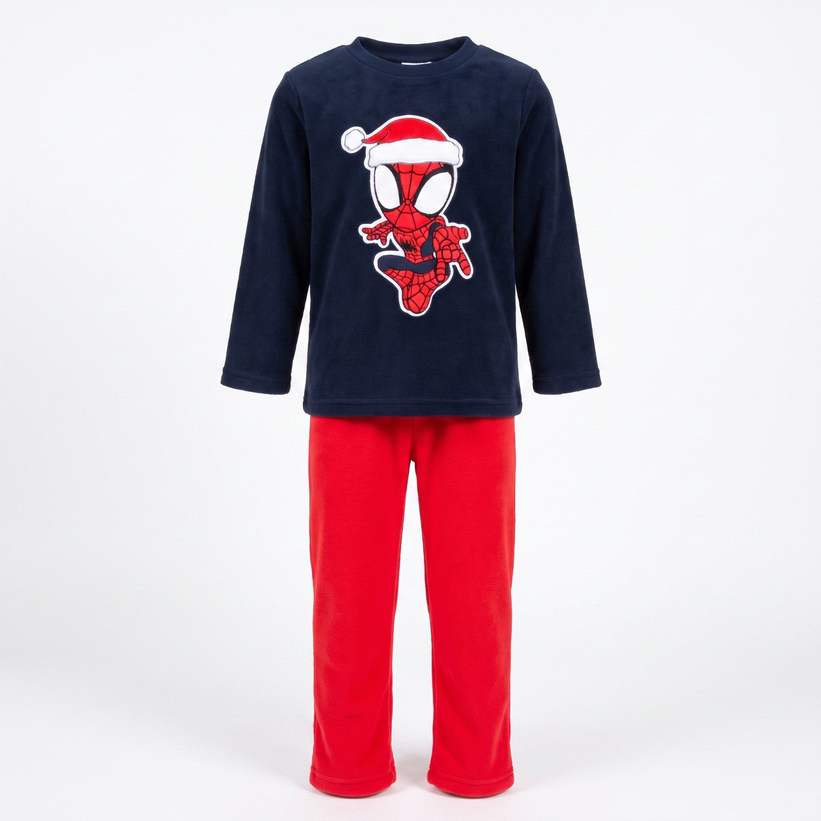 MARVEL Schlafanzug Marvel Spidey Kinder Coral Schlafanzug Pyjama Pulli Hose Gr. 98-116