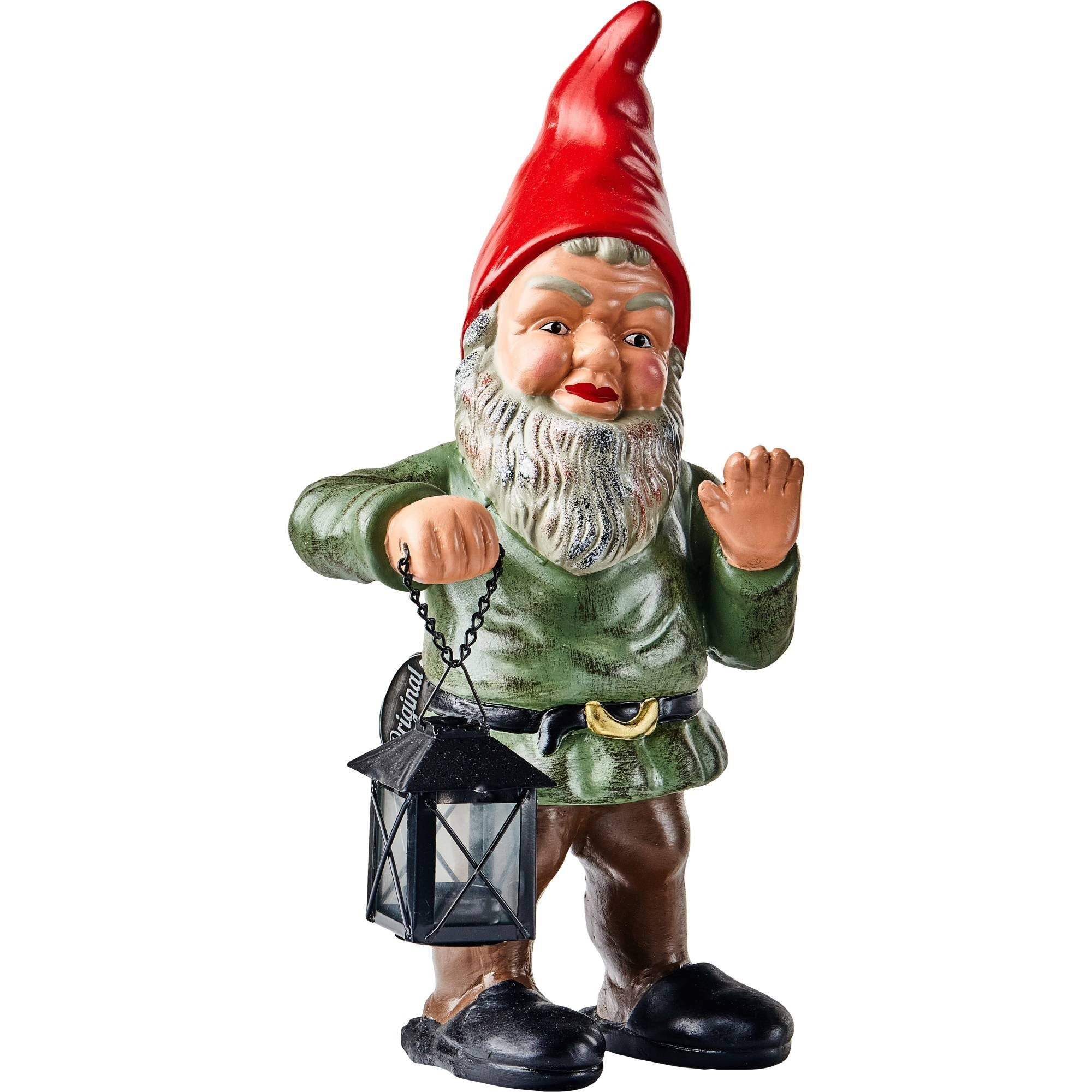 Heissner Gartenzwerg Original HEISSNER Gartenzwerg 'Waldemar', Laternen günstig online kaufen