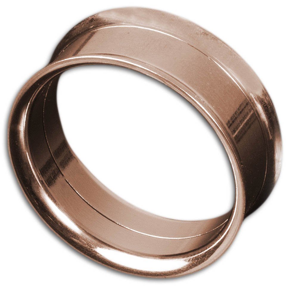 viva-adorno Plug 1 Stück Edelstahl Tube Tunnel mit Innengewinde Schraubvers günstig online kaufen