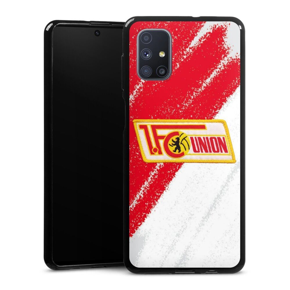 DeinDesign Handyhülle Offizielles Lizenzprodukt 1. FC Union Berlin Logo, Samsung Galaxy M51 Silikon Hülle Bumper Case Handy Schutzhülle