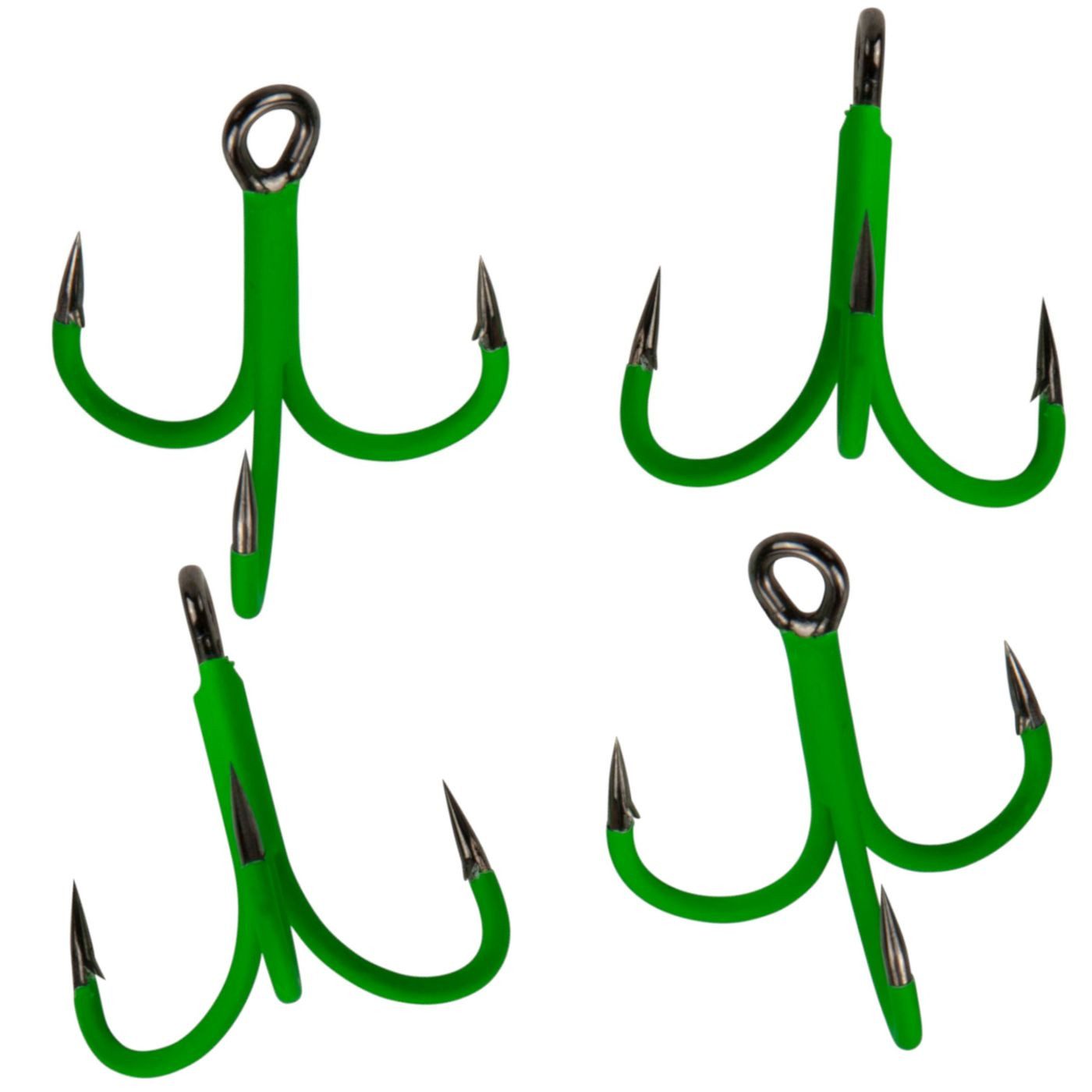 MADCAT Drillingshaken Madcat A-Static Treble 6X Hooks - 4 Wallerdrillinge