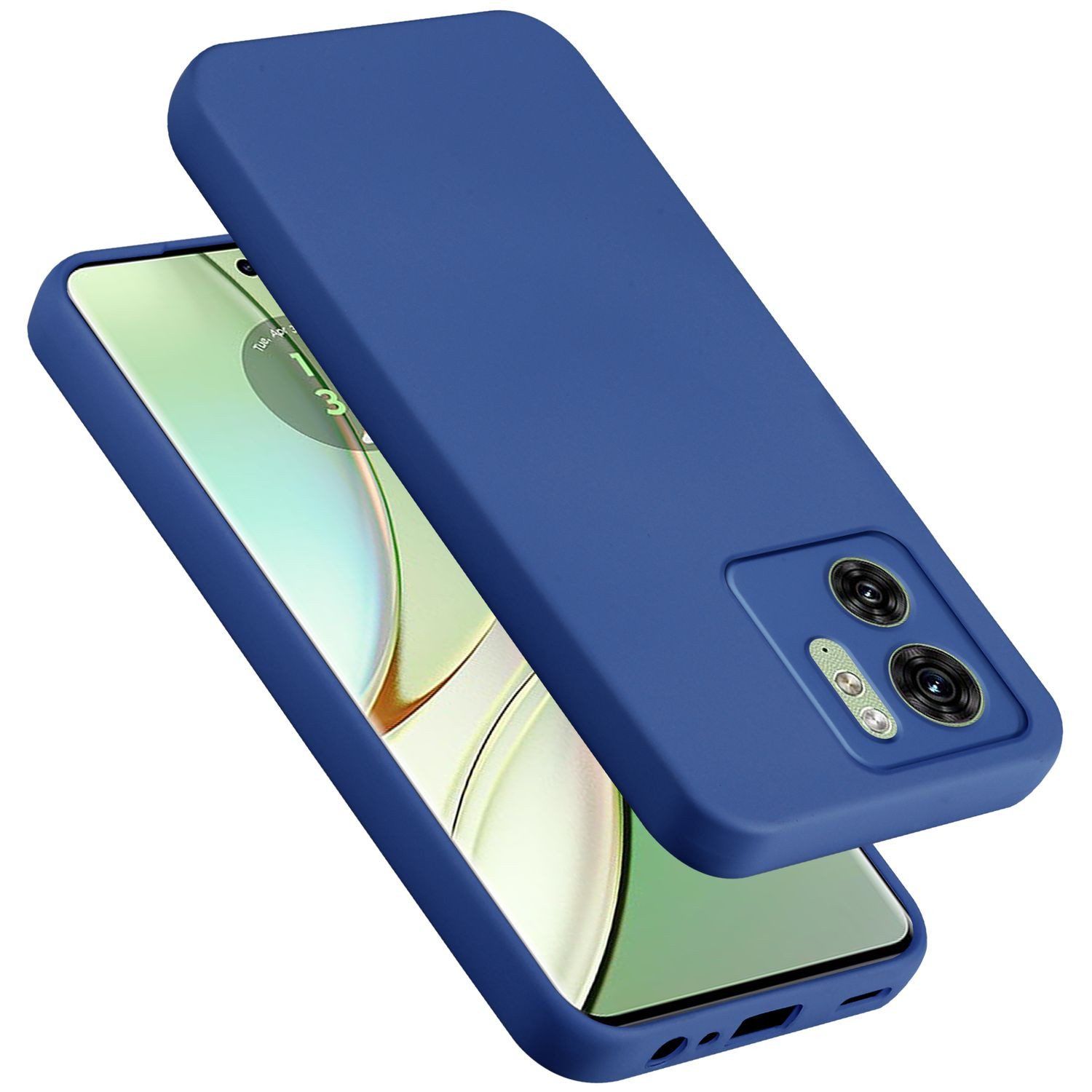 Cadorabo Handyhülle für Motorola Edge 40 Hülle Motorola Edge 40, Flexible Hülle TPU Silikon Schutzhülle Back Cover Case