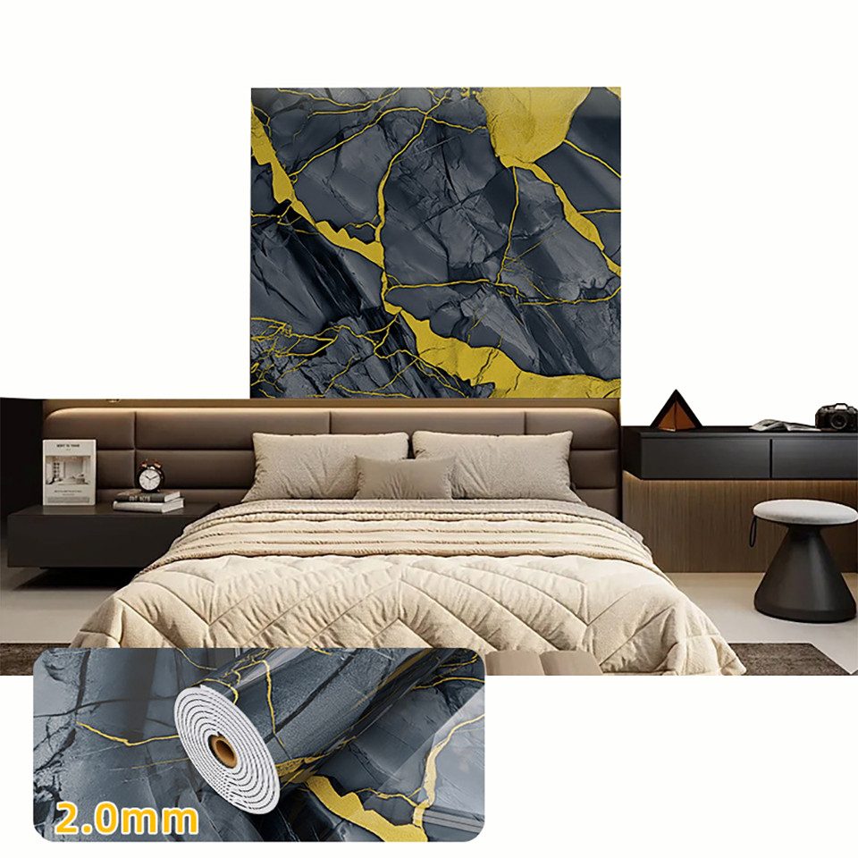 Coonoor Fliesenaufkleber Küchenrückwand selbstklebend, Spritzschutz Küche klebefliesen 40X300cm (1 St), Fliesen-Folie für Bad & Küche, entfernbare Klebe-Folie