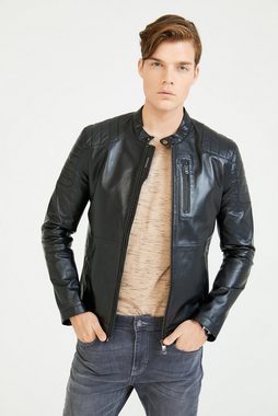 dc Dericompany Lederjacke BD00111 Herren Übergangsjacke, Bikerjacke "Conroy" aus echtem Lammleder