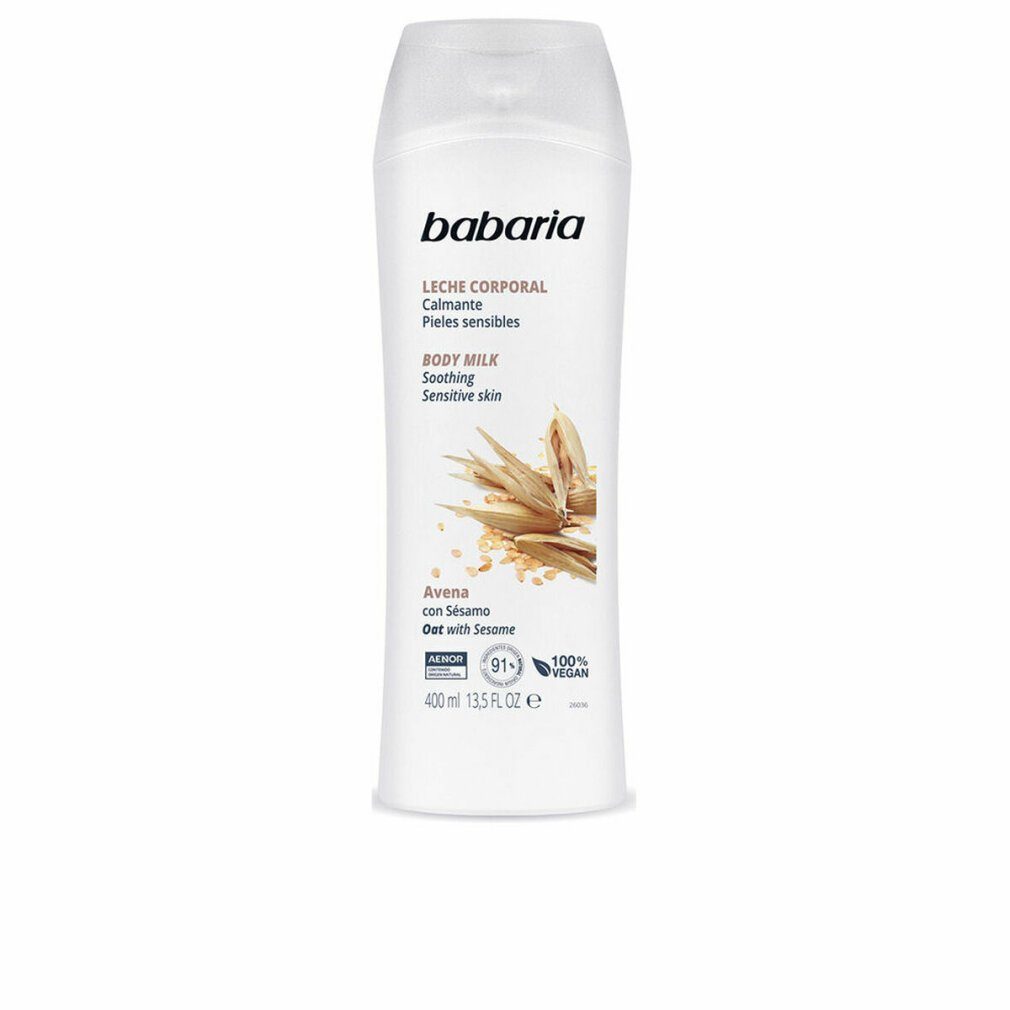 babaria Körperpflegemittel Oats And Sesame Oil Körpercreme Normale Haut 400ml