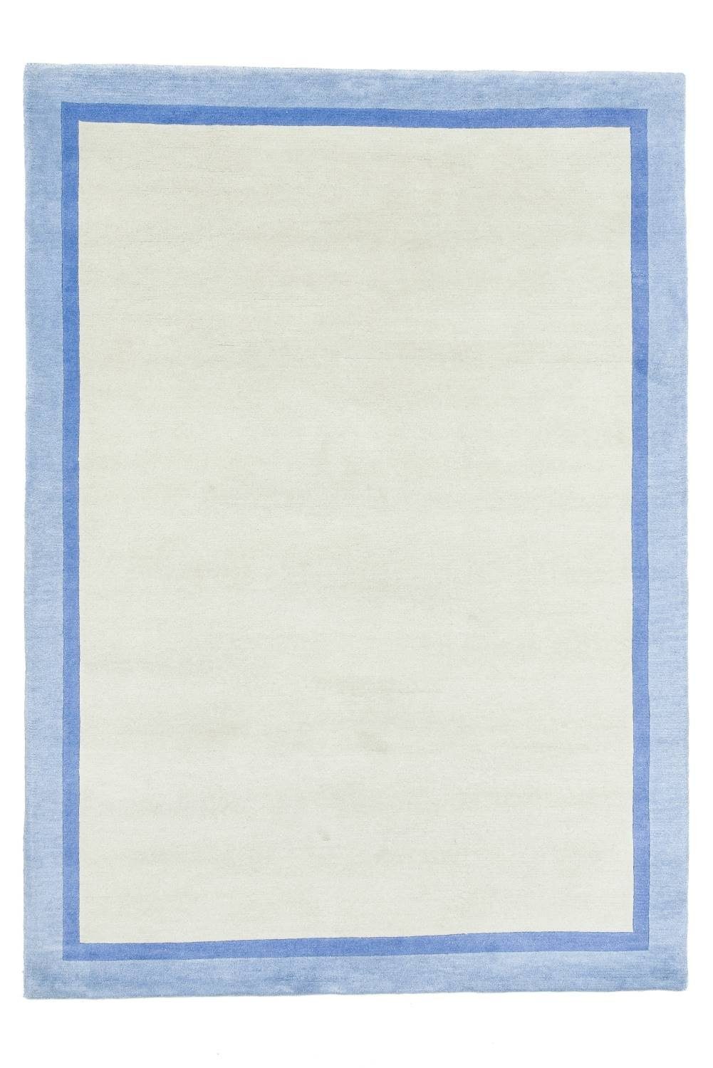cm, Rechteckig, 230 x Teppich Blau 160 Kailash, THEKO,