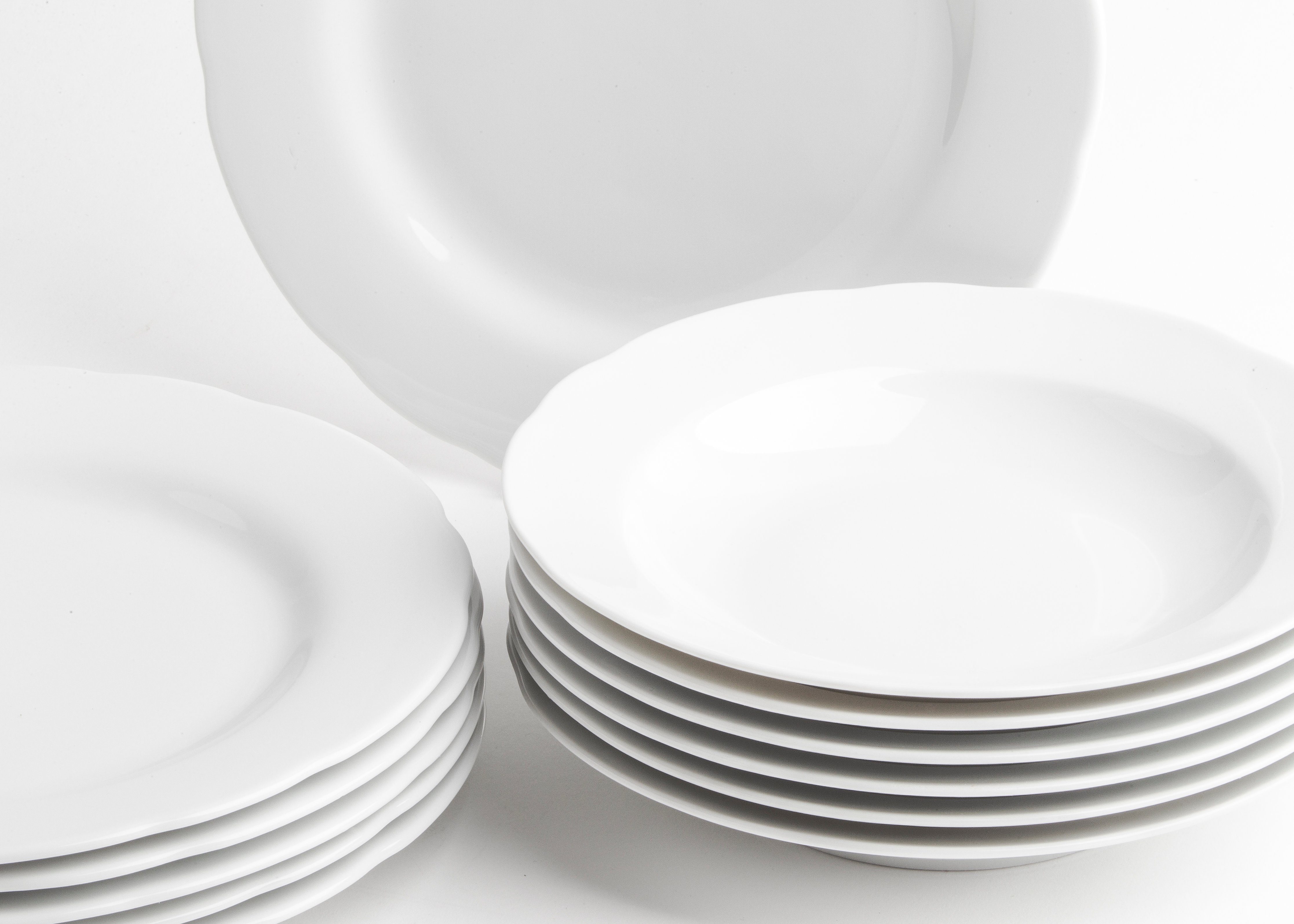 KAHLA Tafelservice Rossella 12tlg. (12-tlg), 6 Personen, Porzellan