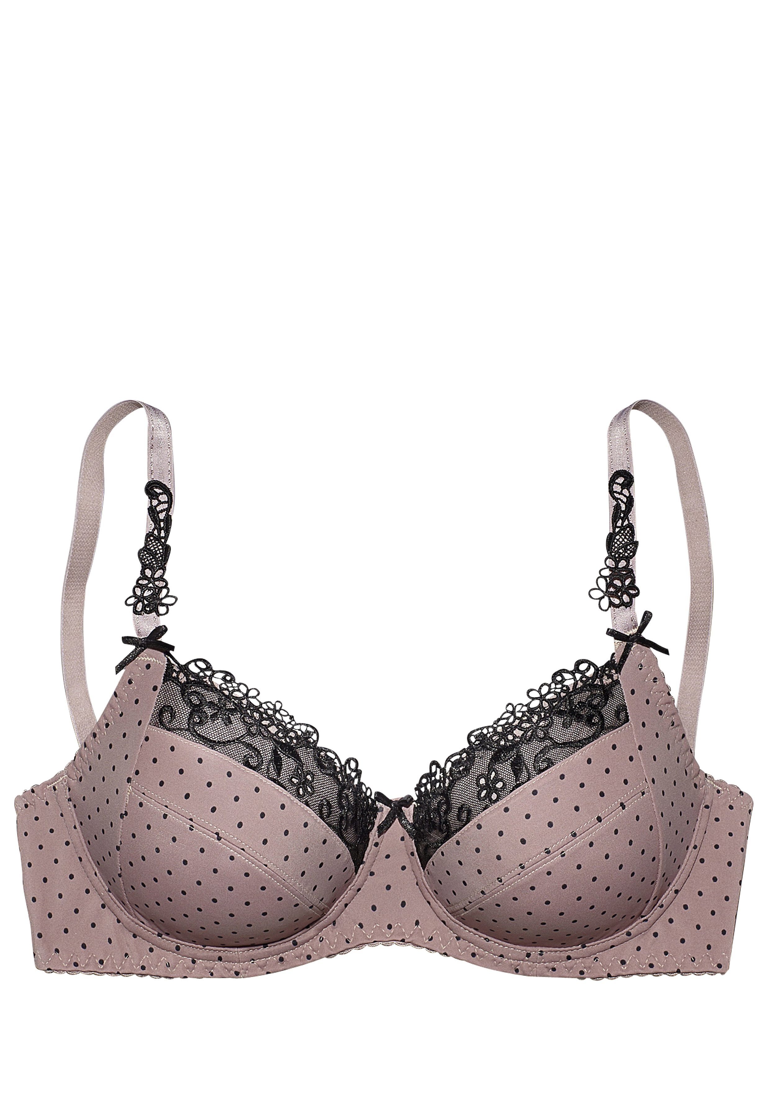 Nuance by Lascana Bügel-BH, Dirndl-BH mit wunderschöner Stickerei – auch ideal für große Größen – Bild 2 von 5