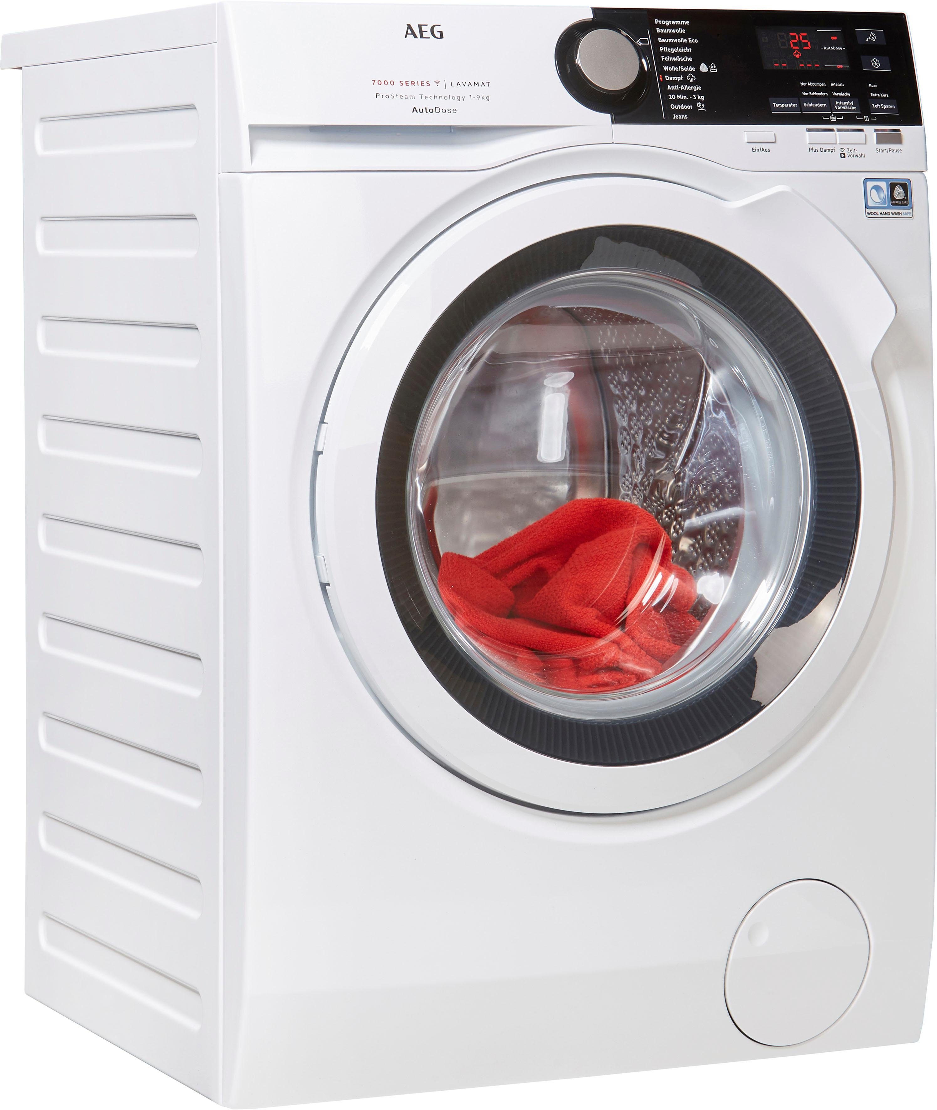 AEG Waschmaschine SERIE 7000 LAVAMAT L7FB78490, 9 kg, 1400 U/min, mit  AutoDose & WiFi Steuerung online kaufen | OTTO