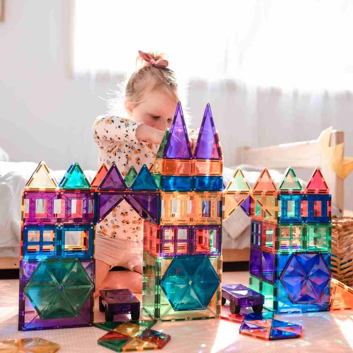 Connetix Rainbow Mega Pack verstärkte Magnete pädagogisches Lernspiel Magne günstig online kaufen