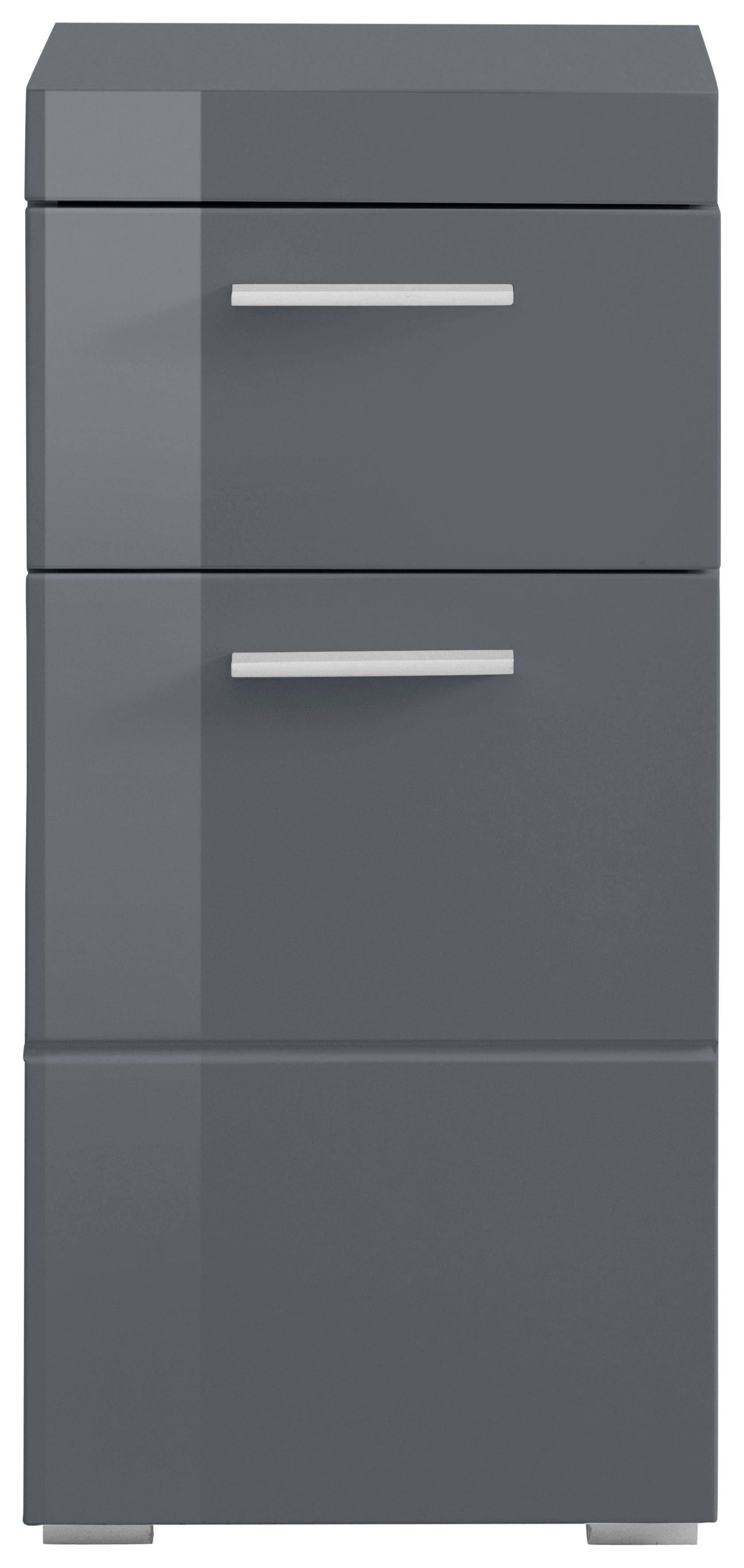 welltime Unterschrank Avena Badezimmerkommode mit 1 Schublade und 1 Tür - Maße (B/T/H) 37/31/79 cm