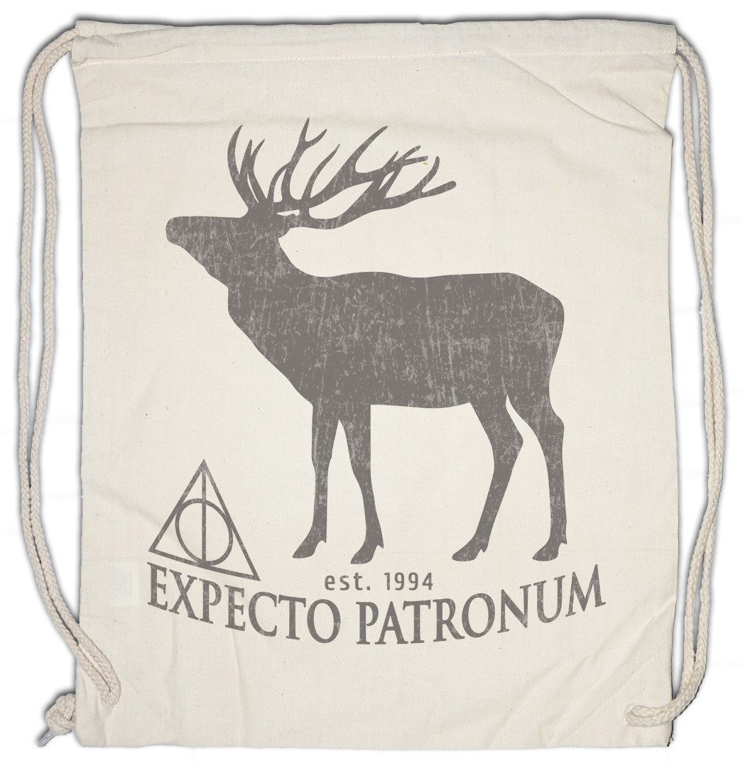 Turnbeutel Expecto Patronum Turnbeutel Harry Pell Hirsch Deer Potter Zauberspruch
