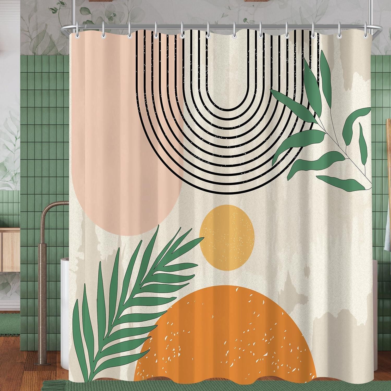 LuxusKollektion Duschvorhang Duschvorhang 180x200 Boho Boho Style H200 x B180 cm (1er Pack)
