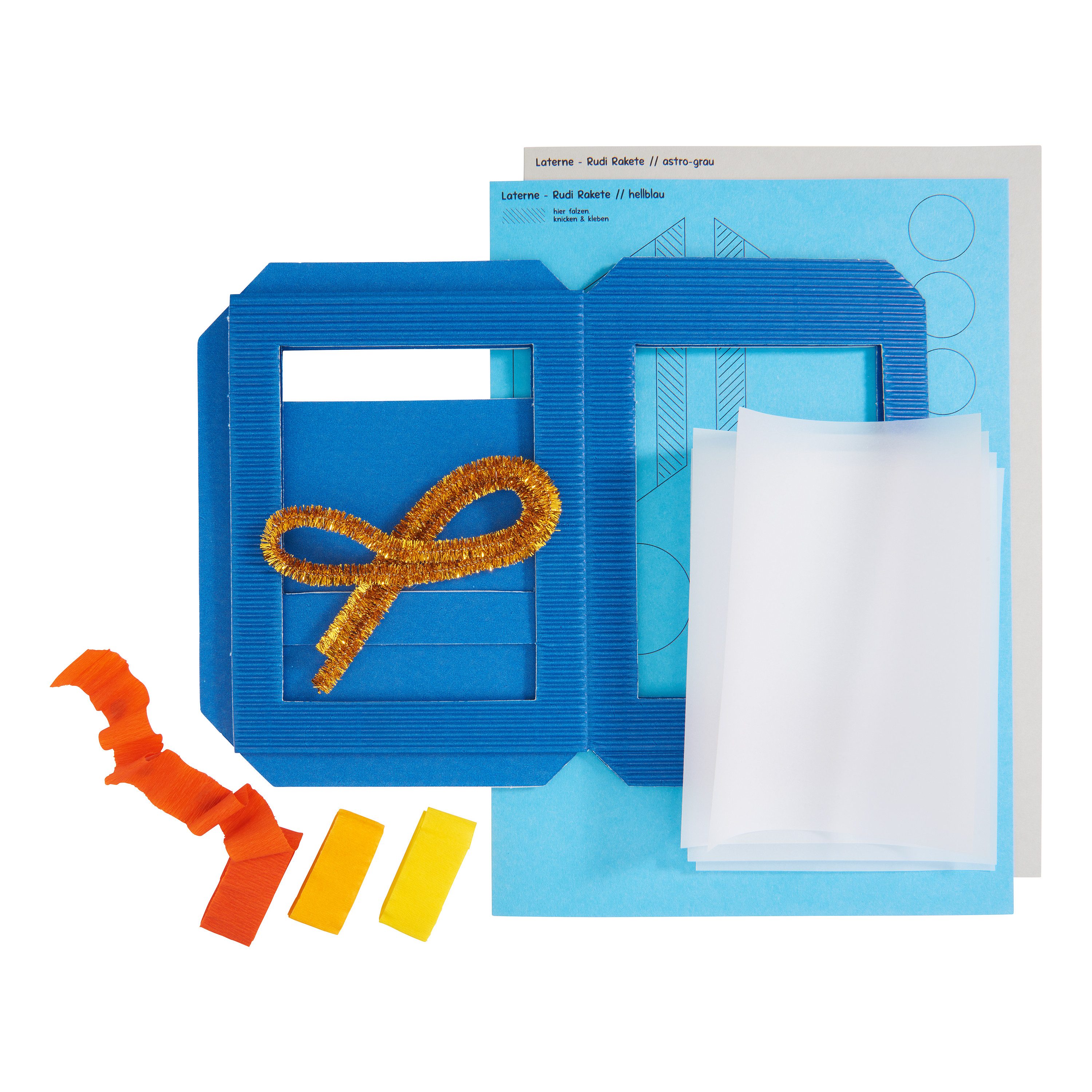 MarpaJansen Papierlaterne Bastelset, Laterne günstig online kaufen