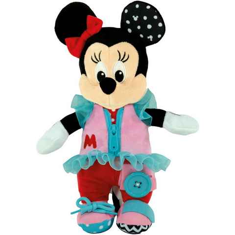 Clementoni® Stoffpuppe Disney Baby, Baby Minnie Dress up